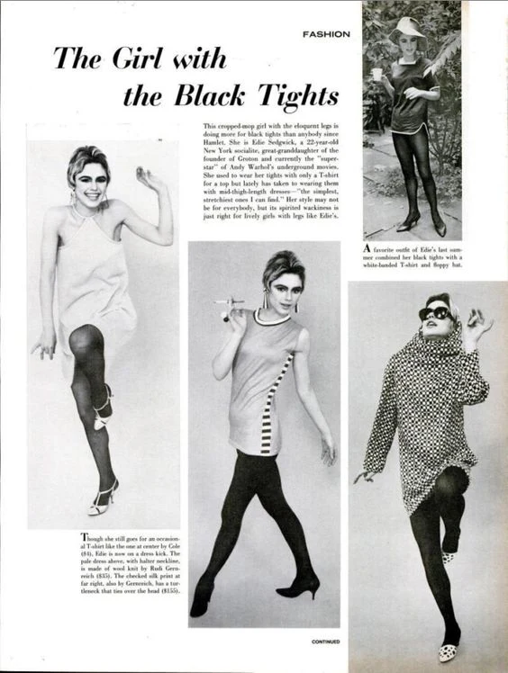 Life magazine, The Girl with the Black Tights, 1965