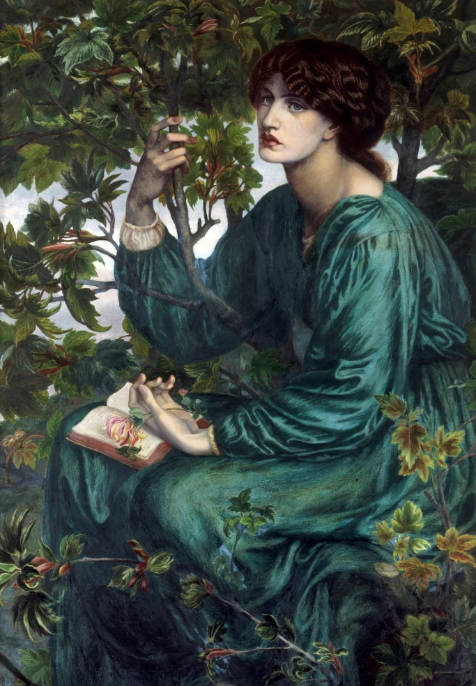 The Day Dream — Dante Gabriel Rossetti, 1880