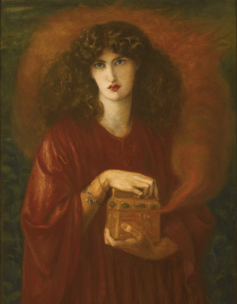 Pandora — Dante Gabriel Rossetti, 1871