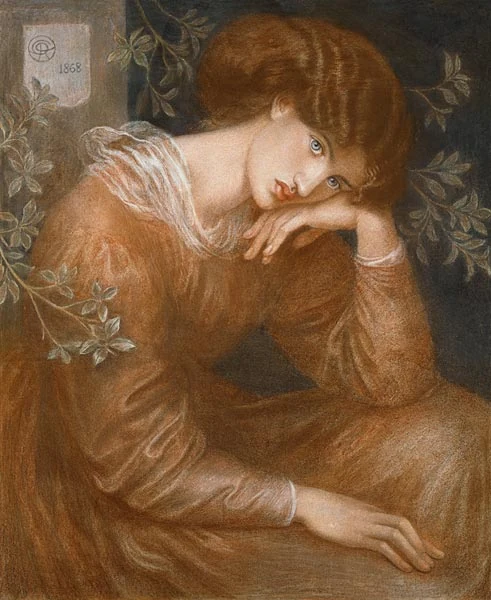 Reverie — Dante Gabriel Rossetti, 1868