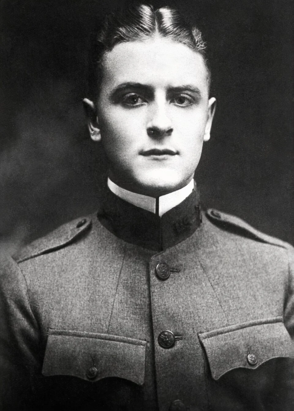 F. Scott Fitzgerald in military uniform, 1917