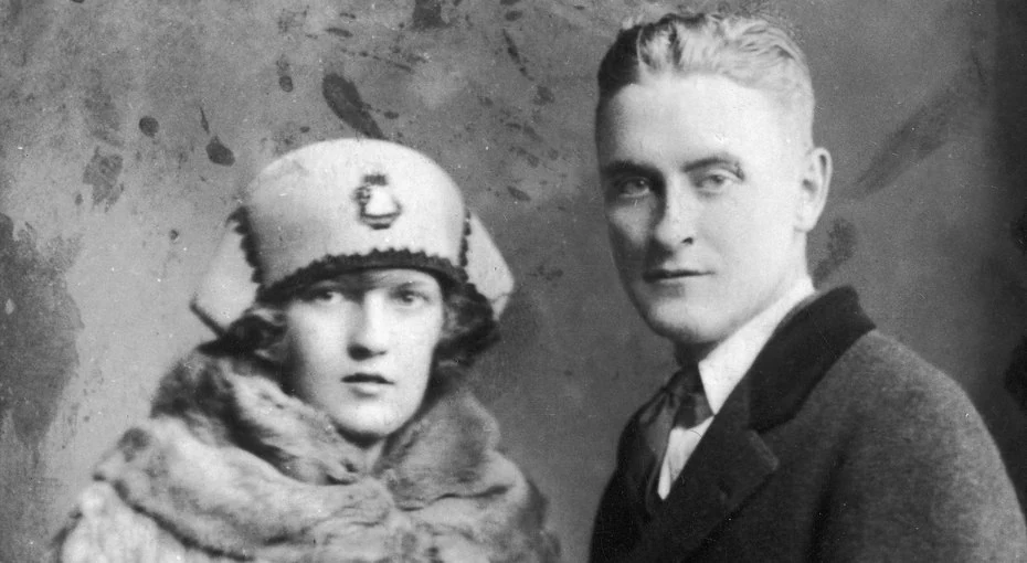 Scott and Zelda, studio portrait, 1920